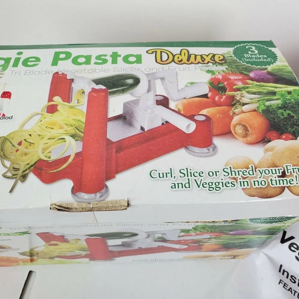 Veggie Pasta Deluxe Blade‎ Vegetable Slicer & Fruit Peeler